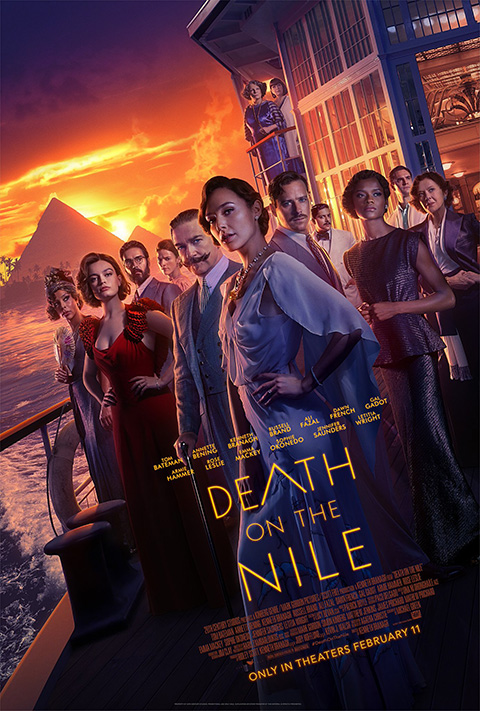 Gal Gadot Death on the Nile Poster